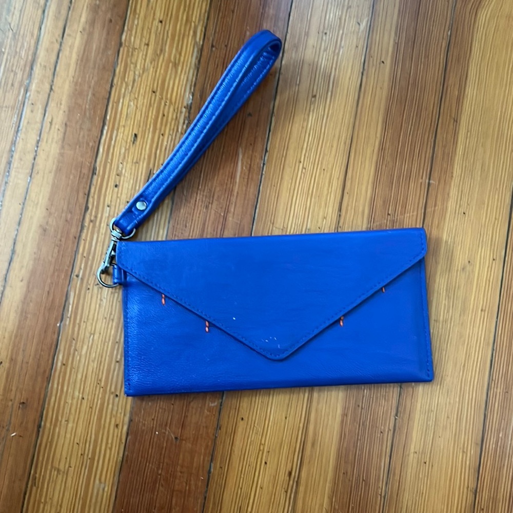 Vegan leather clutch